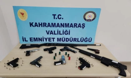 Kahramanmaraş’ta havaya rast gele ateş eden 13 kişi gözaltına alındı 