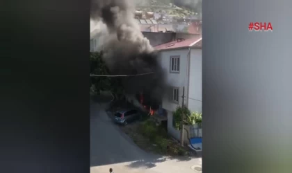 Kahramanmaraş’ta yangın korkuttu 