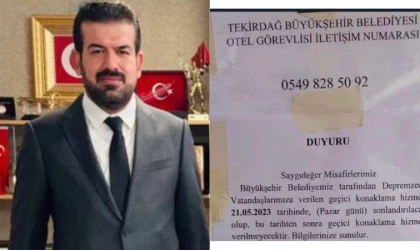 Kahveci’den, Kahramanmaraş Büyükşehir Belediyesine Çağrı!