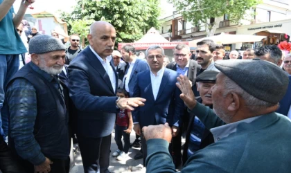 Kirişci ve Güngör, Esnaf Ziyaretlerini Sürdürüyor