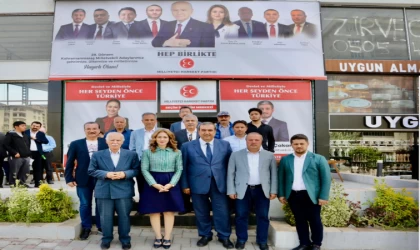 Türk Ocağı'ından Karakoç Dora'ya Hayırlı Olsun ve Destek Ziyareti