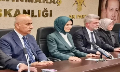 Bakan Mahinur Özdemir Göktaş Kahramanmaraş'ta