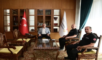 Başkan Güngör, AFAD İl Müdürü Temur ile Bir Araya Geldi