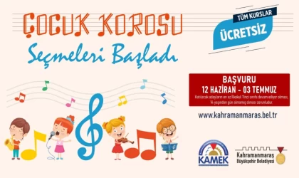 Büyükşehir’in Çocuk Korosu’nda Yeni Dönem Kayıtları Başladı!