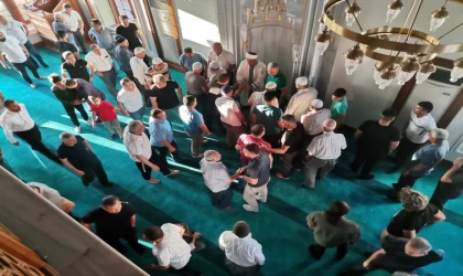 Kahramanmaraş'ta bayram namazı eda edildi