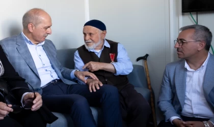 Kurtulmuş ve Güngör’den Konteyner Kent’te Bayram Ziyareti