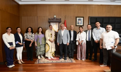 Başkan Güngör, Birleşmiş Milletler İyi Niyet Elçisi’ni Ağırladı