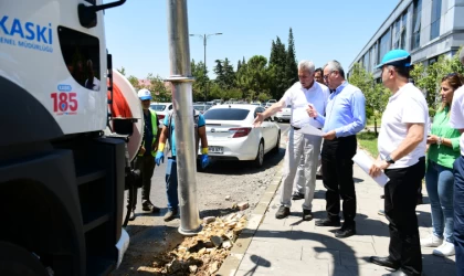 Başkan Güngör’den KASKİ’ye Ziyaret