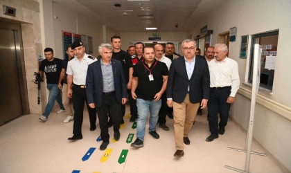 Andırın’da Meydana Gelen Kazada Yaralanan Vatandaşları Ziyaret