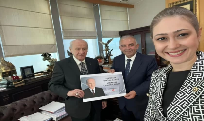 MHP Genel Başkanı Devlet Bahçeli’ye Kahramanmaraş’tan ziyaret 