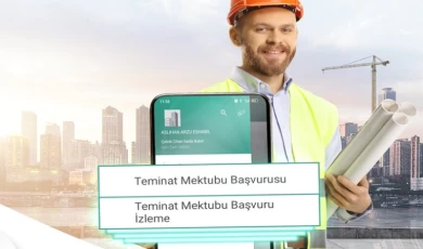 Mobil şubeden teminat başvuru hizmeti başladı