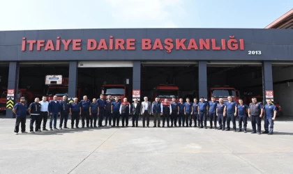 Başkan Güngör’den İtfaiye Teşkilatına Ziyaret