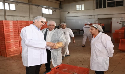 Halk Ekmek Fabrikası Üretime Devam Ediyor