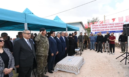 Pazarcık’ta Depremzede Evlerinin Teslim Töreni