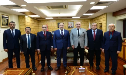 Çevre, Şehircilik ve İklim Değişikliği Bakan Yardımcısı Vedat Gürgen, KSÜ’yü Ziyaret Etti