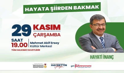 Yazar Hayati İnanç, Okurlarıyla Bir Araya Gelecek