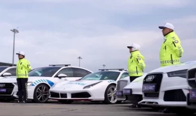 Ferrari’den Range Rover’a hepsi Emniyet’in oldu!