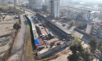 Yeni Balık Pazarının İnşası Sürüyor