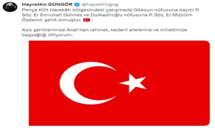 Başkan Güngör, “Milletimizin Başı Sağ Olsun”