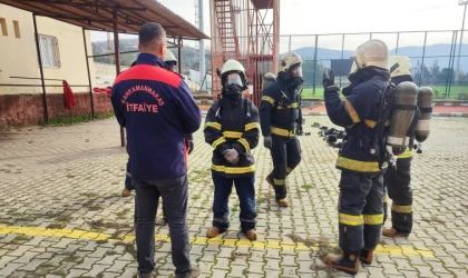 Büyükşehir İtfaiyesi, Eğitim ve Tatbikatlarını Sürdürüyor