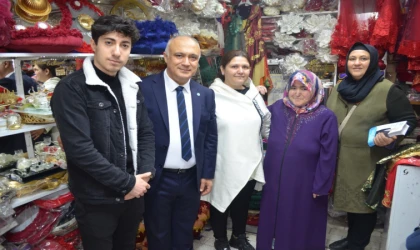 Başkan Adayı Can, Sırtımızda Taş Taşıyıp Esnaflarımızın Sorunlarını Çözeceğiz