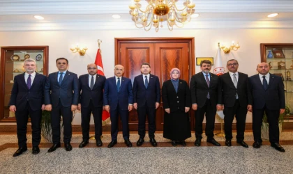 Kahramanmaraş Heyetinden Sağlık ve Adalet Bakanlarına Ziyaret