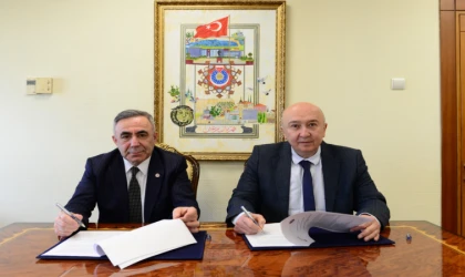 KSÜ ile Azerbaycan Hazar Üniversitesi Arasında İşbirliği Protokolü