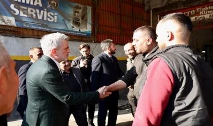 Başkan Adayı Fırat Görgel “Sanayi Sitemiz Takviyelerle Ayağa Kalktı Kalkmaya Da Devam Ediyor”