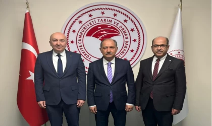 Rektör Prof. Dr. Alptekin Yasım’dan, Tarım ve Orman Bakan Yardımcısı Abdülkadir Polat’a Ziyaret