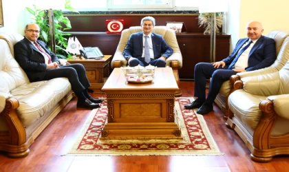 Rektör Yasım, Atatürk Kültür, Dil ve Tarih Yüksek Kurumu Başkanı Örs’ü Ziyaret Etti