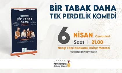 “Bir Tabak Daha” Tiyatroseverler İçin Sahne Alacak