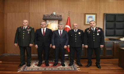 Şehir Protokolünden Güngör’e Veda Ziyareti