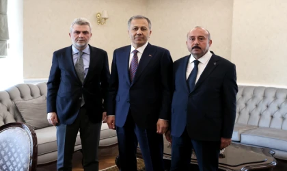 Başkan Görgel, Bakan Yerlikaya ile Bir Araya Geldi