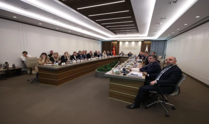 Kahramanmaraş Heyetinden Bakan Özhaseki’ye Ziyaret