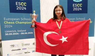 Arya Aydoğan Avrupa üçüncüsü