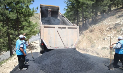 Kırsal Mahallelerde Asfalt Çalışmaları Tüm Hızıyla Devam Ediyor
