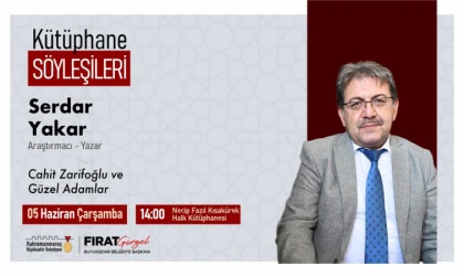 Kütüphane Söyleşileri’nde Yedi Güzel Adam Konuşulacak