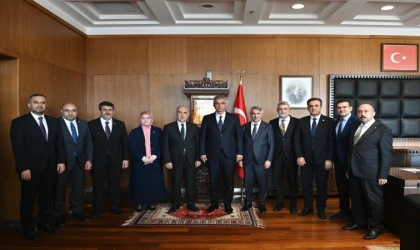 Başkan Görgel, Sağlık Bakanı Memişoğlu’nu Makamında Ağırladı