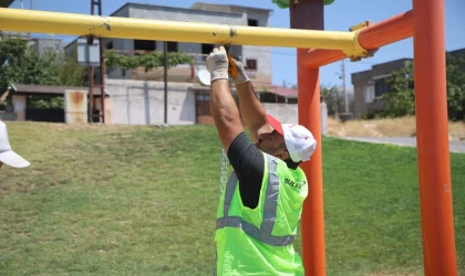 Dulkadiroğlu Arslanbey Mahallesi Tepe Parkı Yenilendi