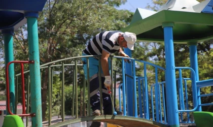 Dulkadiroğlu’nun Parkları Güzelleşiyor