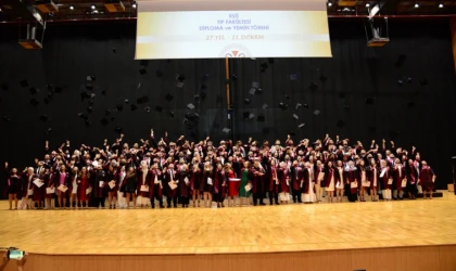 KSÜ Tıp Fakültesi'nde Mezuniyet Coşkusu