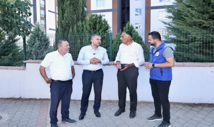 Başkan Toptaş, Haydarbey ve Ertuğrul Gazi’deki çalışmaları yerinde inceledi