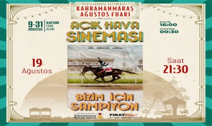 Geleneksel Ağustos Fuarı’nda Pazartesi Günü Sanat ve Sinema Rüzgârı Esecek
