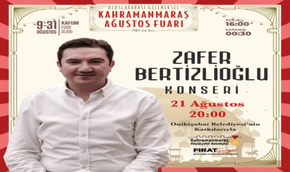 Zafer Bertizlioğlu, KAFUM’da Sahne Alacak