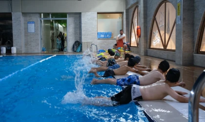 Onikişubat Belediyesi Yaz Yüzme Kursu, Şenlik Yarışmaları ile tamamlanacak