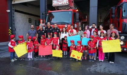 Büyükşehir İtfaiyesi, “Özel İtfaiyecilere” Kapılarını Açtı
