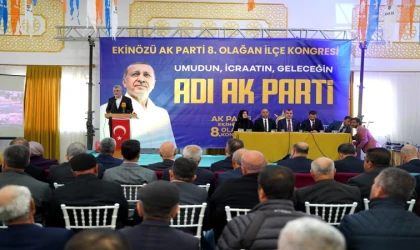 AK Parti Ekinözü İlçe Kongresi gerçekleştirildi
