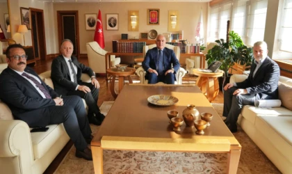 Başkan Görgel, Bakan Ersoy ile Bir Araya Geldi