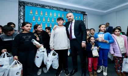 Başkan Toptaş’tan öğrencilere sıcak dokunuş