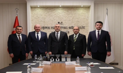 Rektör Yasım’dan Çalışma ve Sosyal Güvenlik Bakanı Işıkhan’a Ziyaret